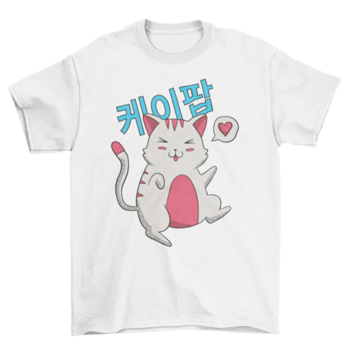 K-Pop Cat T-shirt