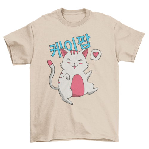 K-Pop Cat T-shirt